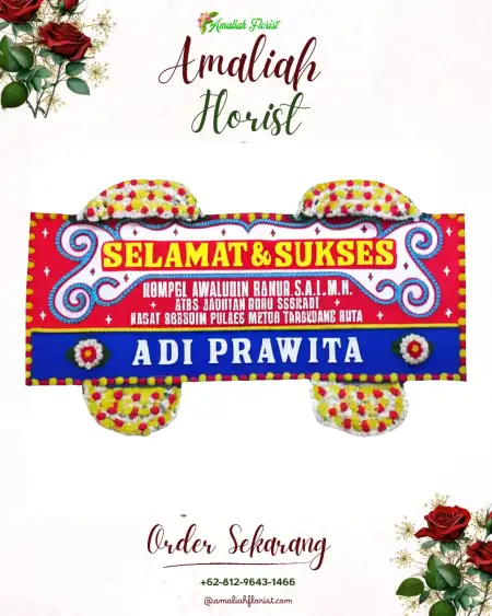 Papan Bunga Ucapan Selamat Silebu